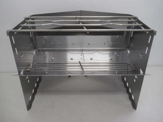 UNIFLAME ユニフレーム 薪グリル ロストルウォールセット 未使用 キャンプ 焚き火台/グリル 030315007