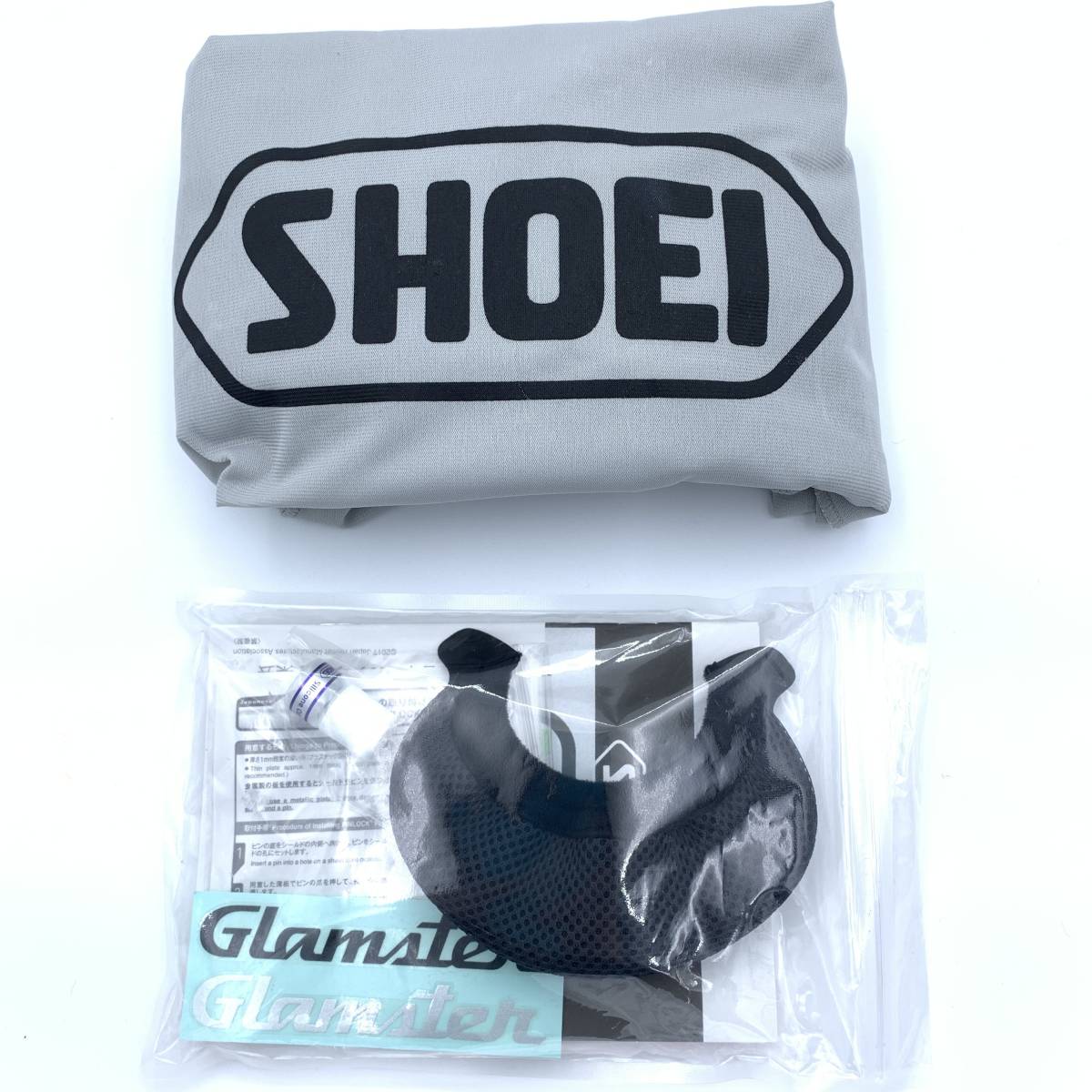 SHOEI Glamster グラムスター マットブラック 製造日2021年06月15日 