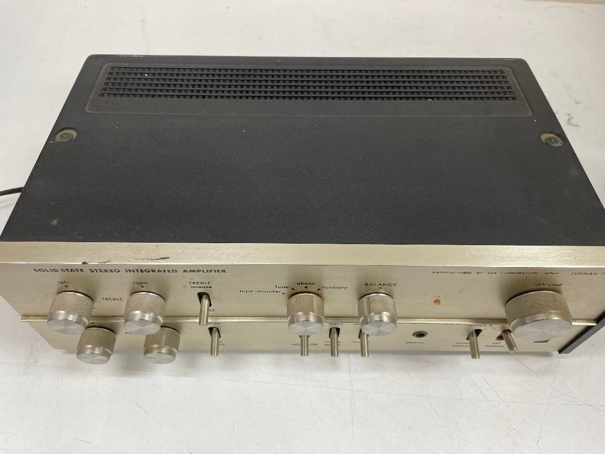 LUXMAN SQ707 SOLID STATE プリメインアンプ ∞希少レア【LUXMAN ラックスマン SQ707 プリメインアンプ オーディオ