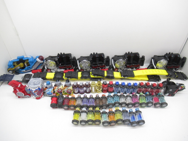 n64217-ty ジャンク○ハザードトリガー スクラッシュドライバー等 仮面ライダービルド ベルト おもちゃ まとめ売りセット [060-230112]