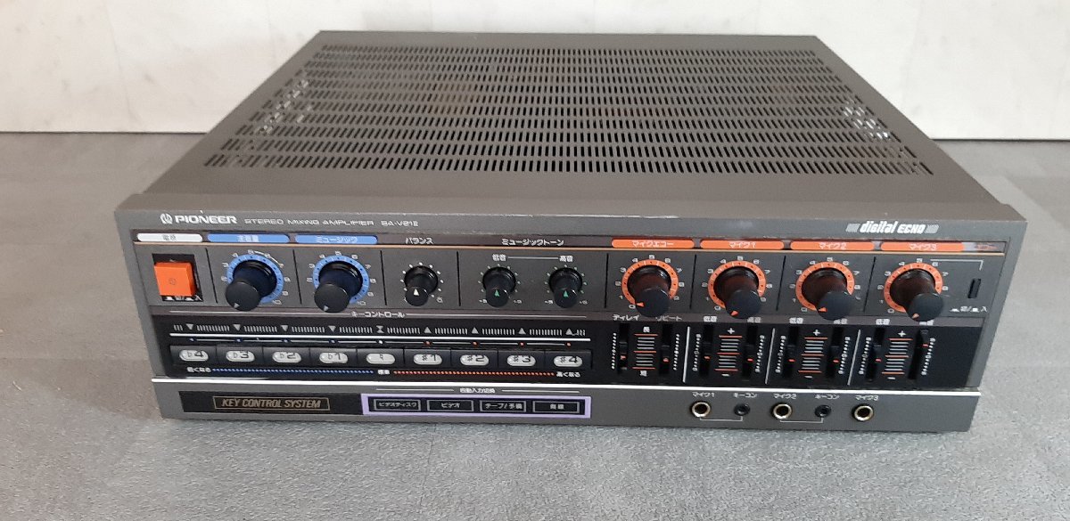 01S07□Pioneer カラオケアンプ SA-V21Ⅱ□ 【公式通販】