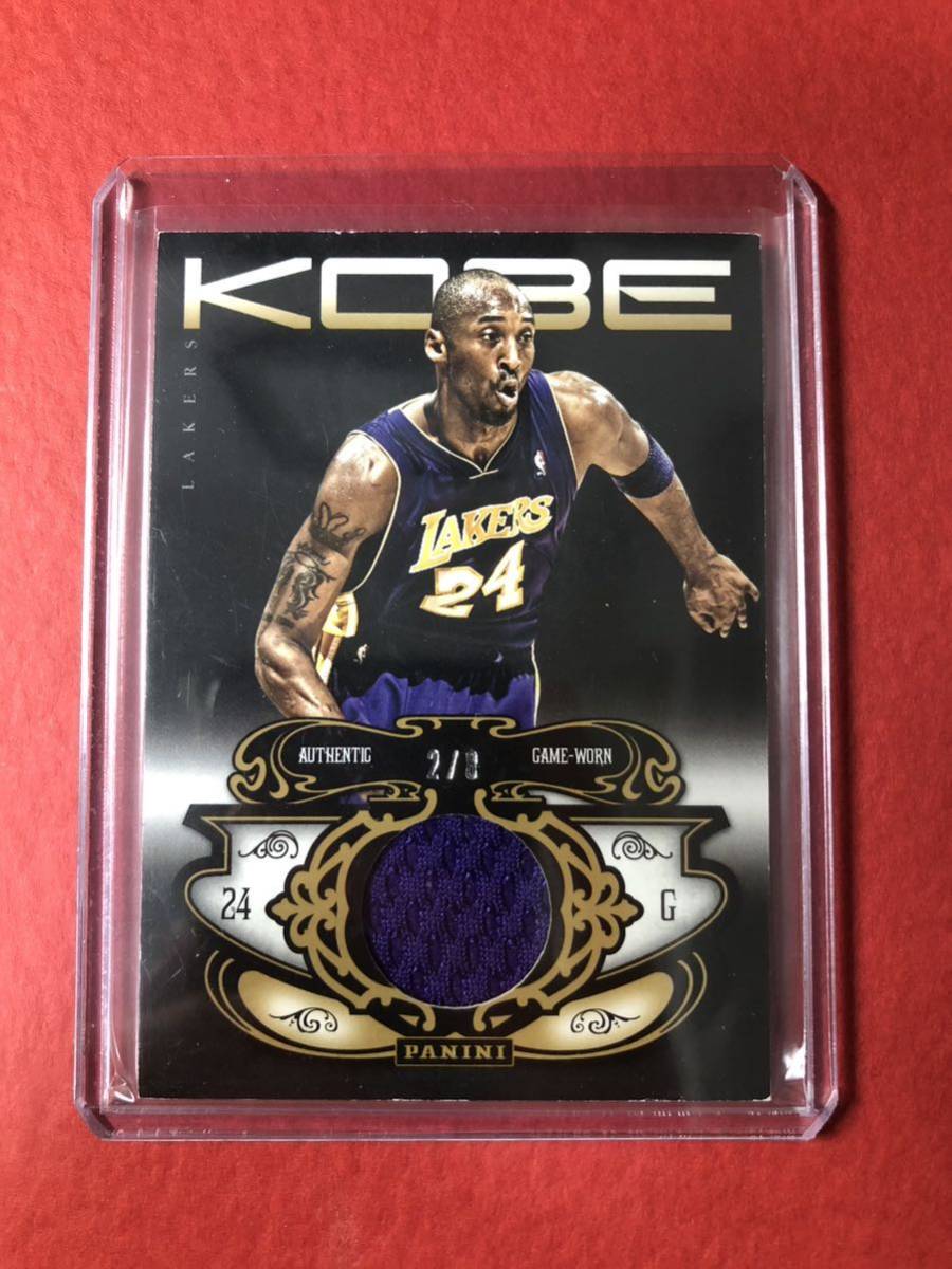 8シリ】2012 Panini Properties Authentic Game-Won Jersy Kobe Bryant 
