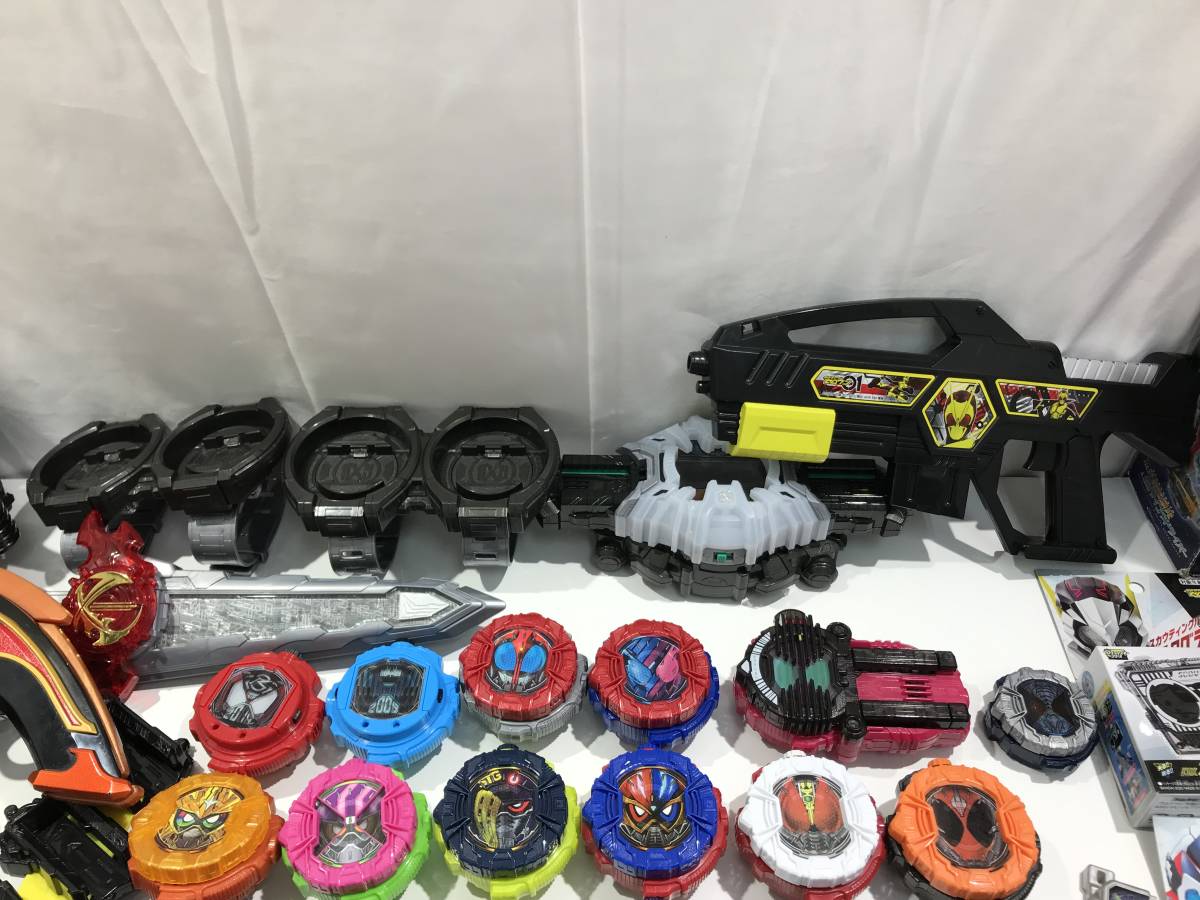 1円スタート ジャンク品 仮面ライダー 変身ベルト アイテム 武器 大量 