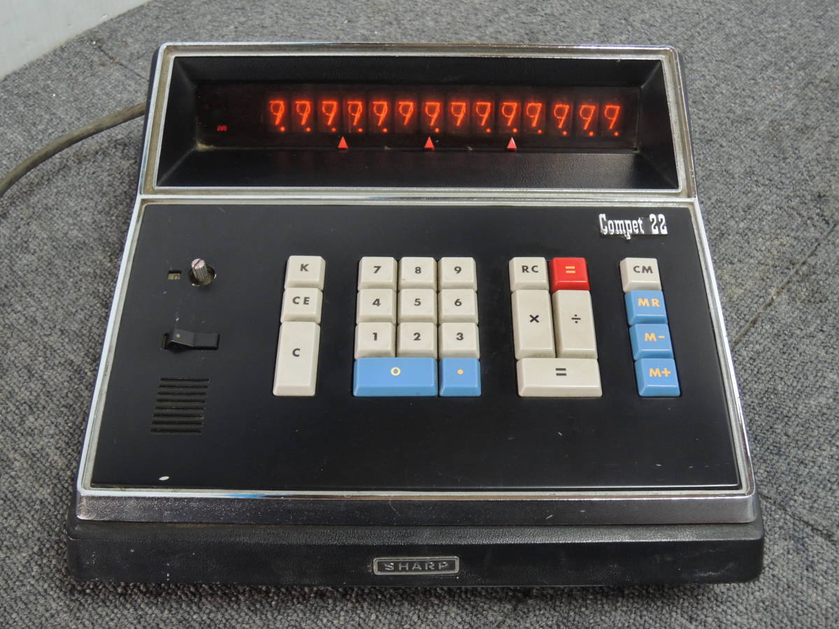 Compet 0 電卓 計算機 希少品⁄珍品 ニキシー管 - Yahoo!オークション 
