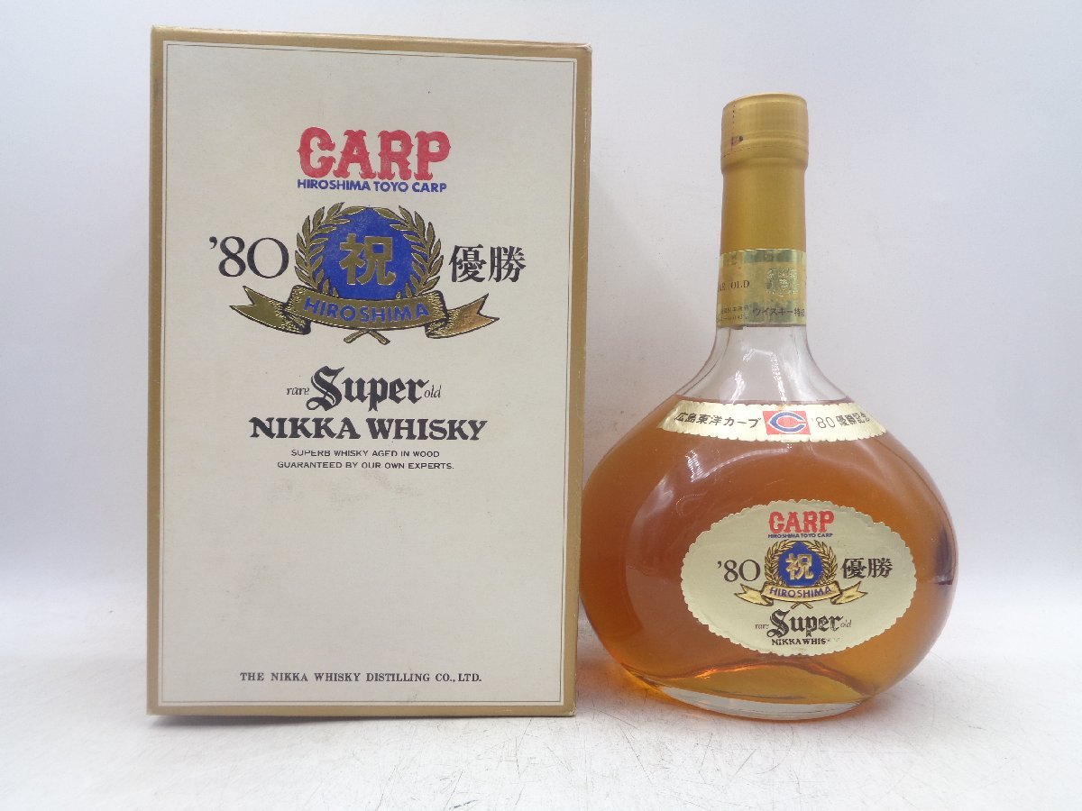 NIKKA WHISKY SUPER スーパー ニッカ ウイスキー 特級 760ml 広島東洋