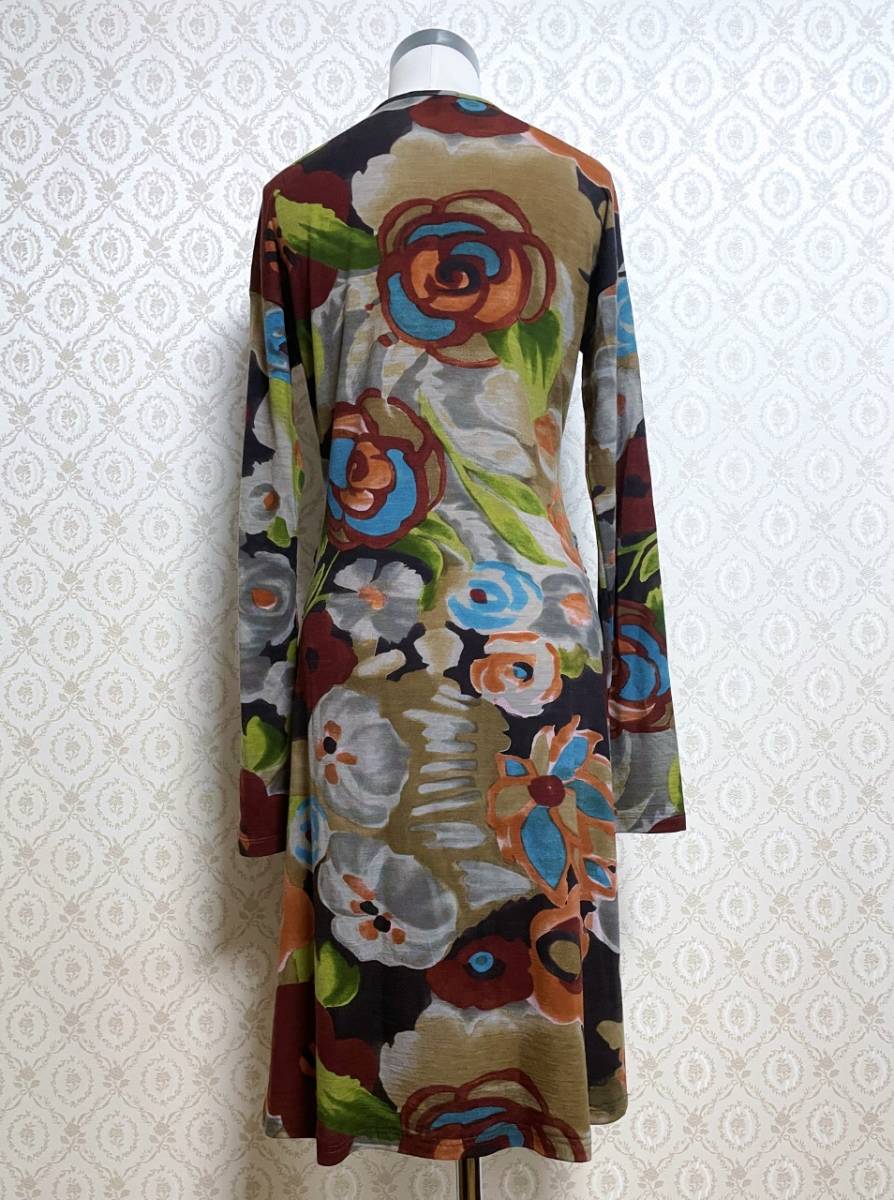 ETRO エトロ 薔薇柄 花柄 ワンピース L / エトロ エトロ ワンピース