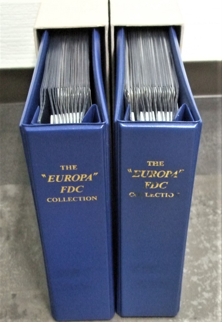 ヨーロッパ切手FDCコレクション計約66通ほど一括。状態良い。外箱あり。サービス社企画もの2冊。