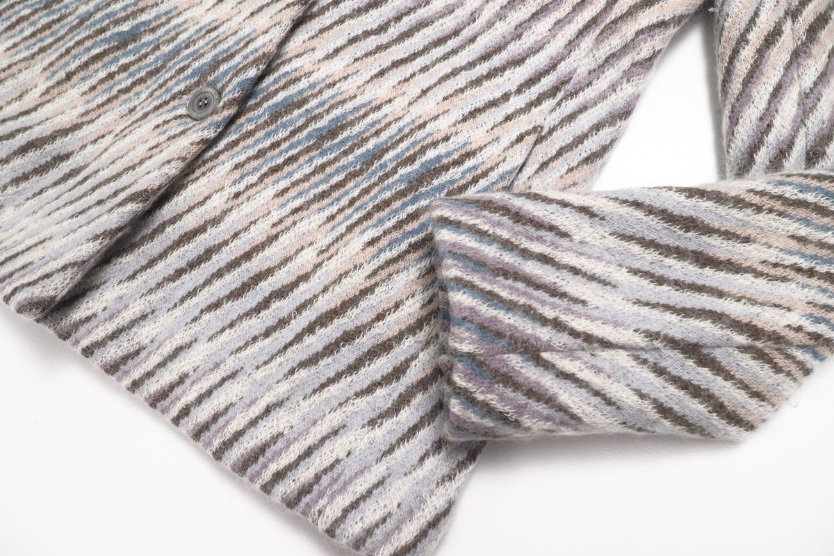 ME6852◎イタリア製 MISSONI ミッソーニ レディース40 ウール モヘヤ 