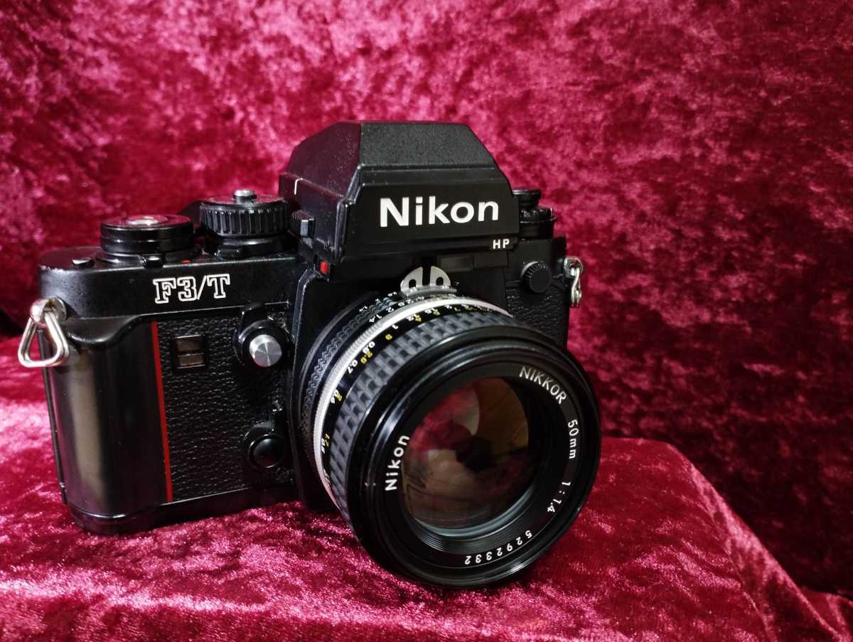 Nikon 50mm F3 Nikkor with f⁄1.4 Film 35mm Camera f1.4 AI HP F1.