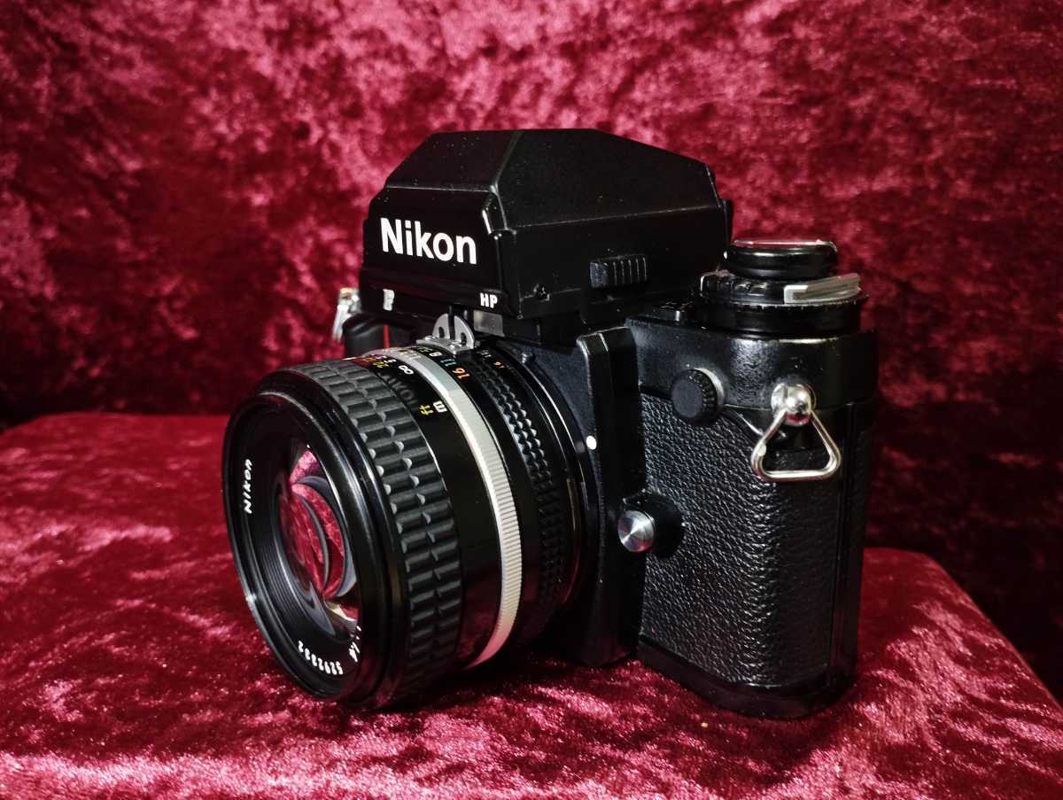 Nikon 50mm F3 Nikkor with f⁄1.4 Film 35mm Camera f1.4 AI HP F1.