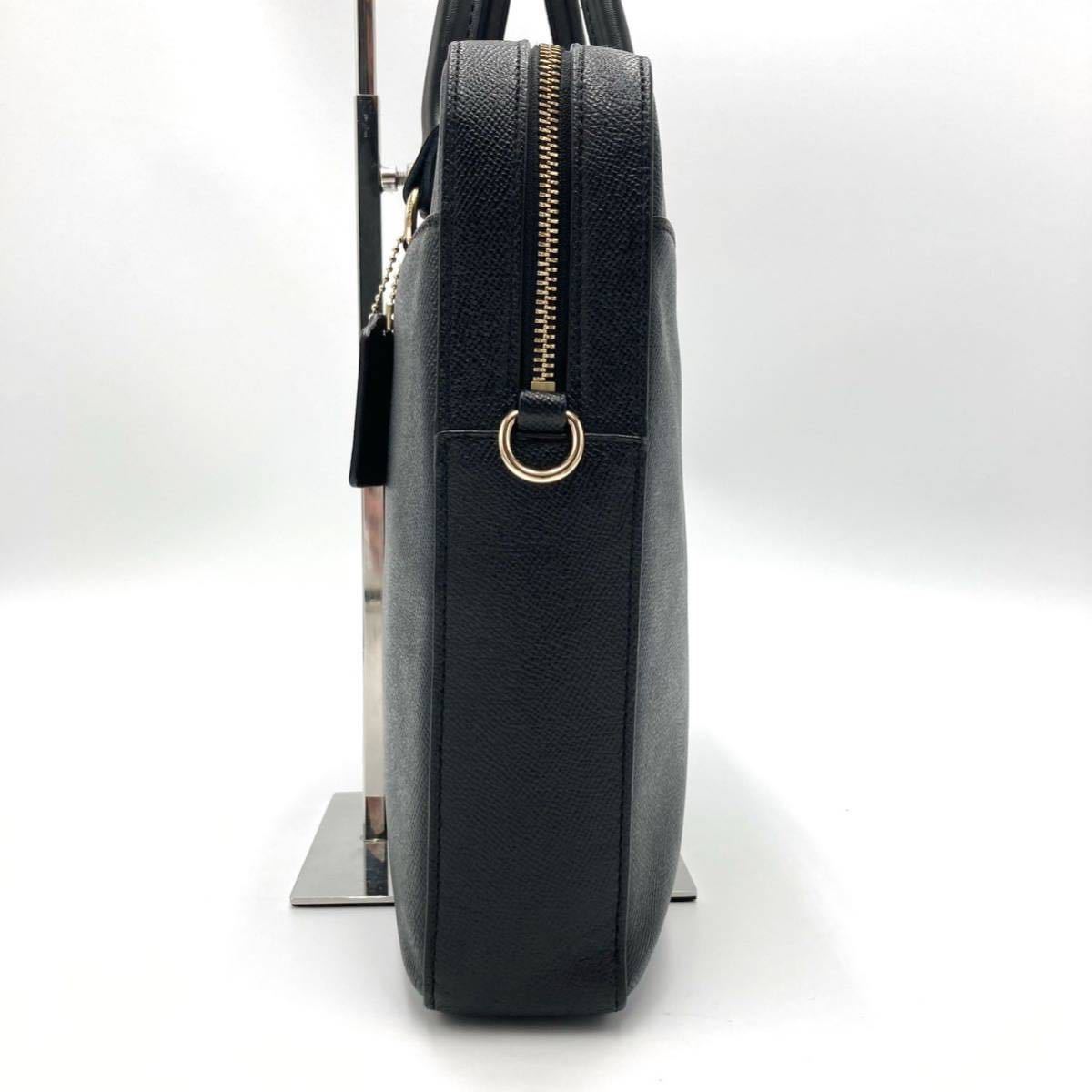 1円 【日本未発売】 COACH コーチ ビジネスバッグ メンズ 2way