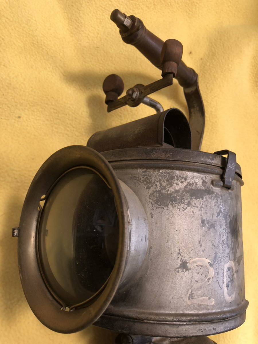 カーバイトランプ実機 磯村産業 みつびし信号燈 - メルカリ