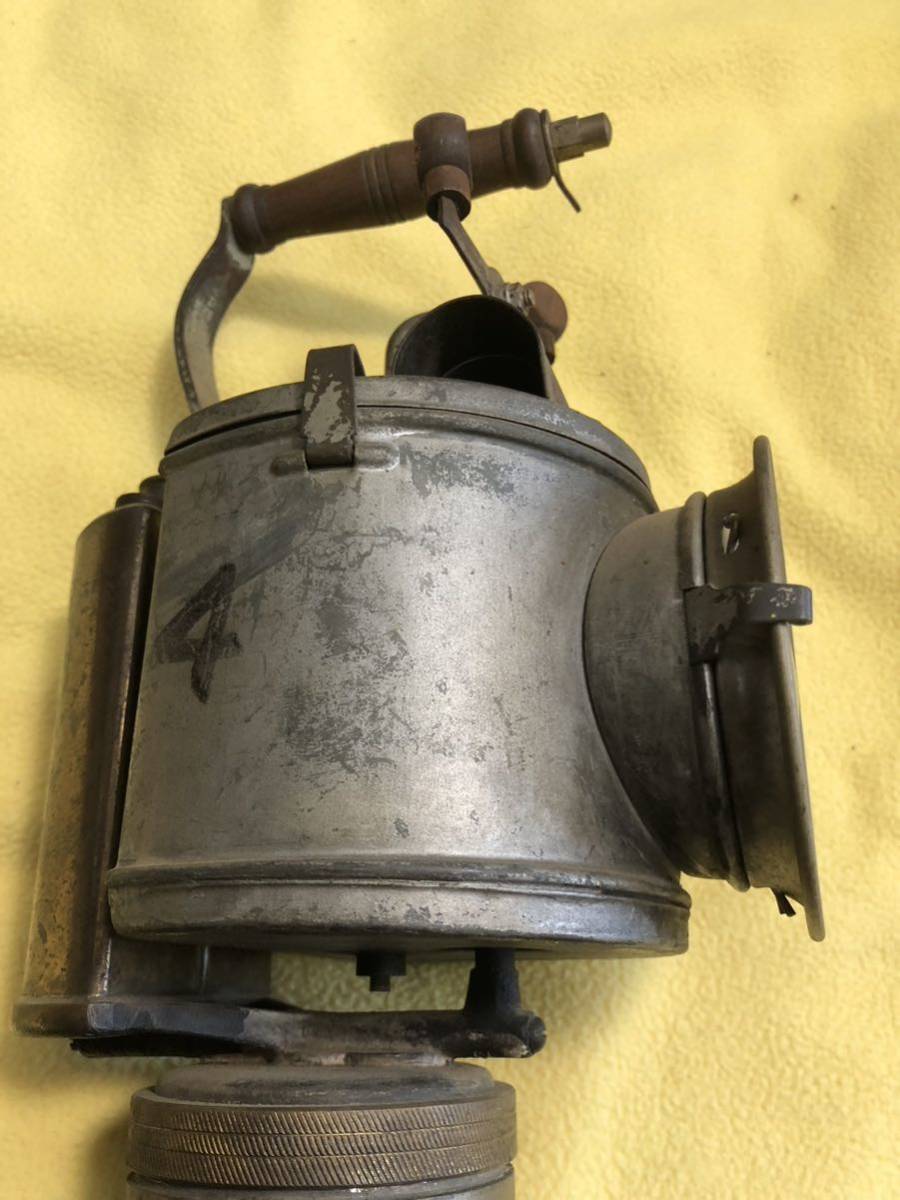 カーバイトランプ実機 磯村産業 みつびし信号燈 - メルカリ