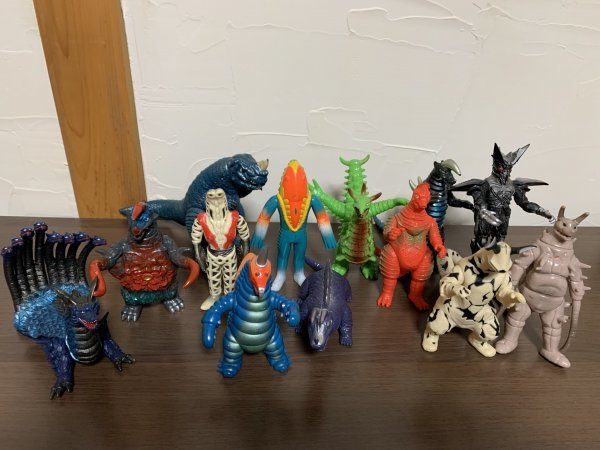 ウルトラマン　怪獣　仮面ライダー　ソフビ　まとめ　