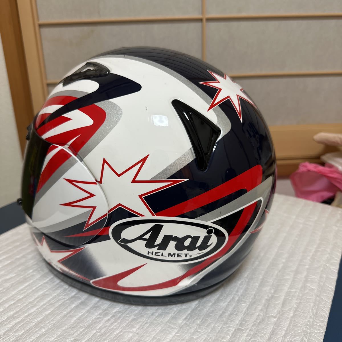 Arai 当時物 グラフィックモデル シールド綺麗 RX-7 アストロ ラパイド