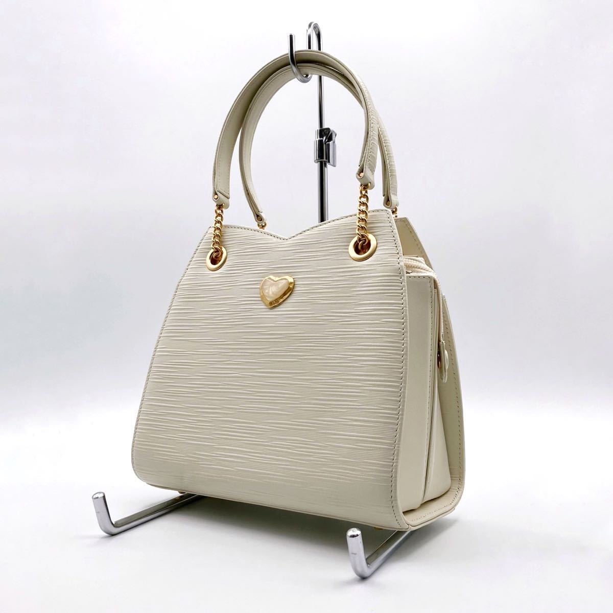 1円スタート】極希少 美品 ハナエモリ HANAE MORI ハンドバッグ 