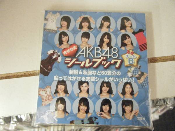 Akb48きせかえシールブック チームａkb セット Akb48 売買されたオークション情報 Yahooの商品情報をアーカイブ公開 オークファン Aucfan Com