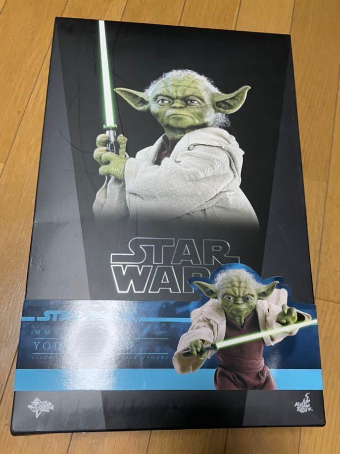 難あり　ホットトイズ ヨーダ ムービーマスターピース 1/6 MMS495 スターウォーズ エピソード2/クローンの攻撃 HOTTOYS フィギュア