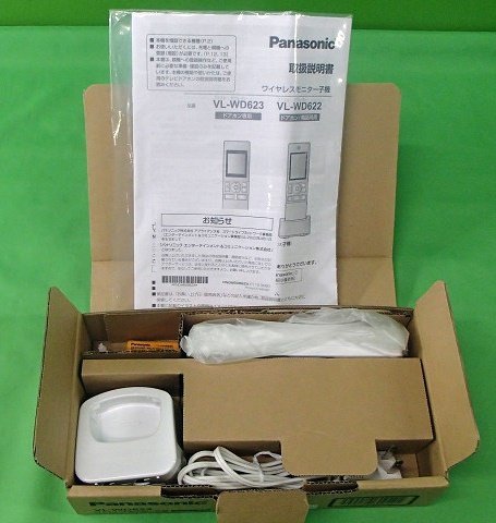 人気，高品質 パナソニック ワイヤレスモニター子機 VL-WD623 J-DECT ドアホン専用(インターホン、ドアホン)｜売買されたオークション情報、yahooの商品情報をアーカイブ公開 - オークファン インターホン、ドアホン