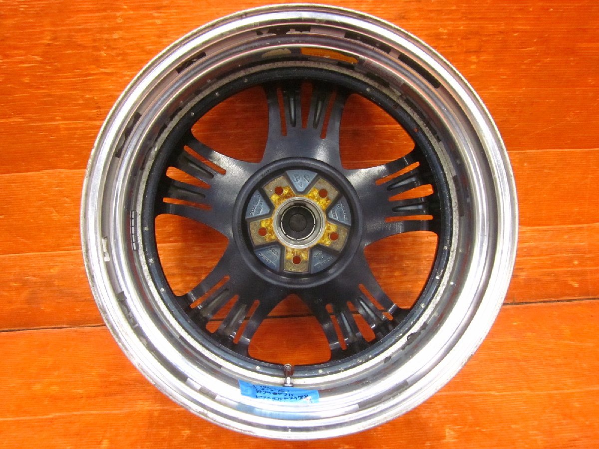 Y4】深リム☆共豊 KYOHO AME SHALLEN XV-77 シャレン 20インチ 10.0J 