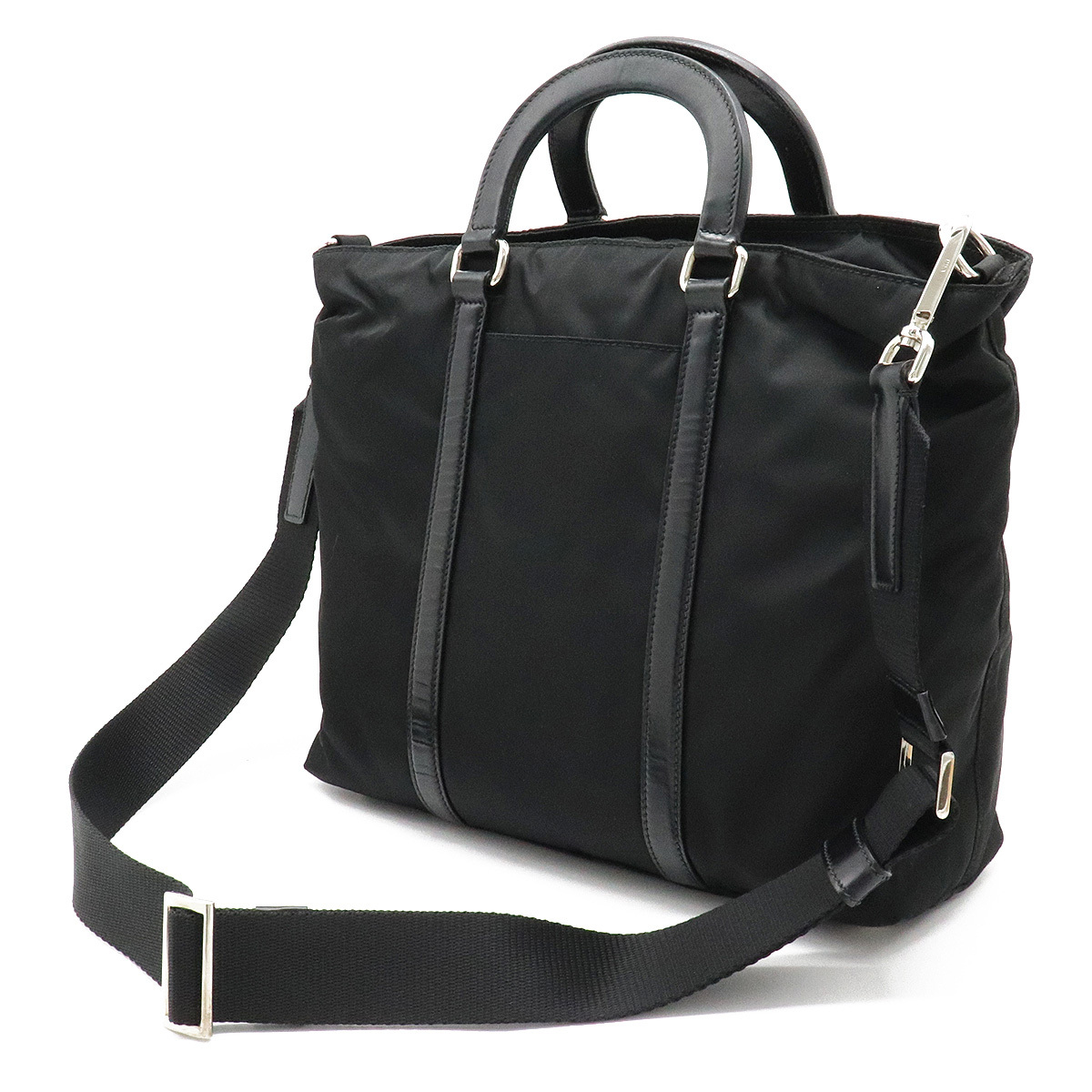 PRADA プラダ TESSUTO ハンドバッグ トートバッグ 2WAY ショルダー 