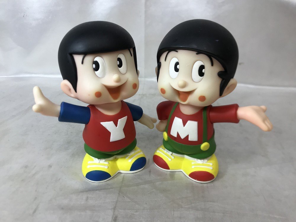 昭和レトロ ヤンボーマーボー ヤン坊 マー坊 貯金箱 当時物 おもちゃ