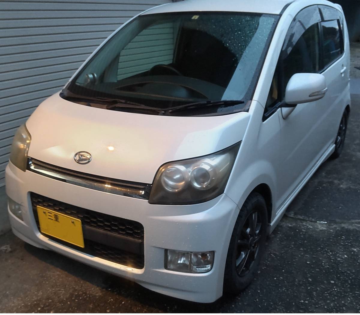 三重より move L175 カスタムRS ターボ パールホワイト 個人出品 11万 