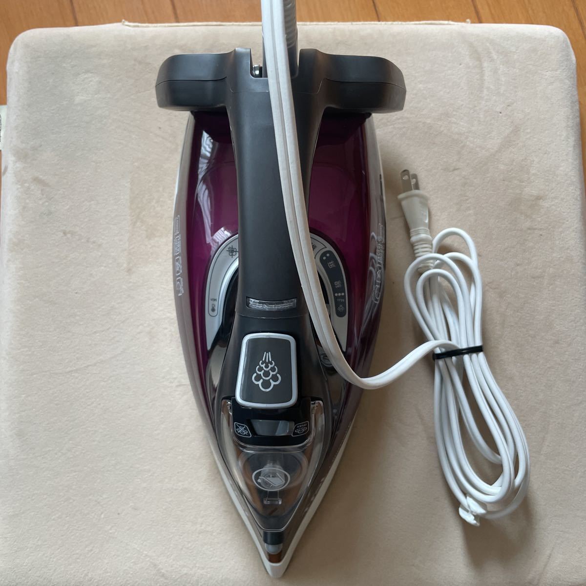 T-FAL スチームアイロン アルティメット FV9751J0 パープル Amazon | ティファール スチームアイロン 「アルティメット スチーム