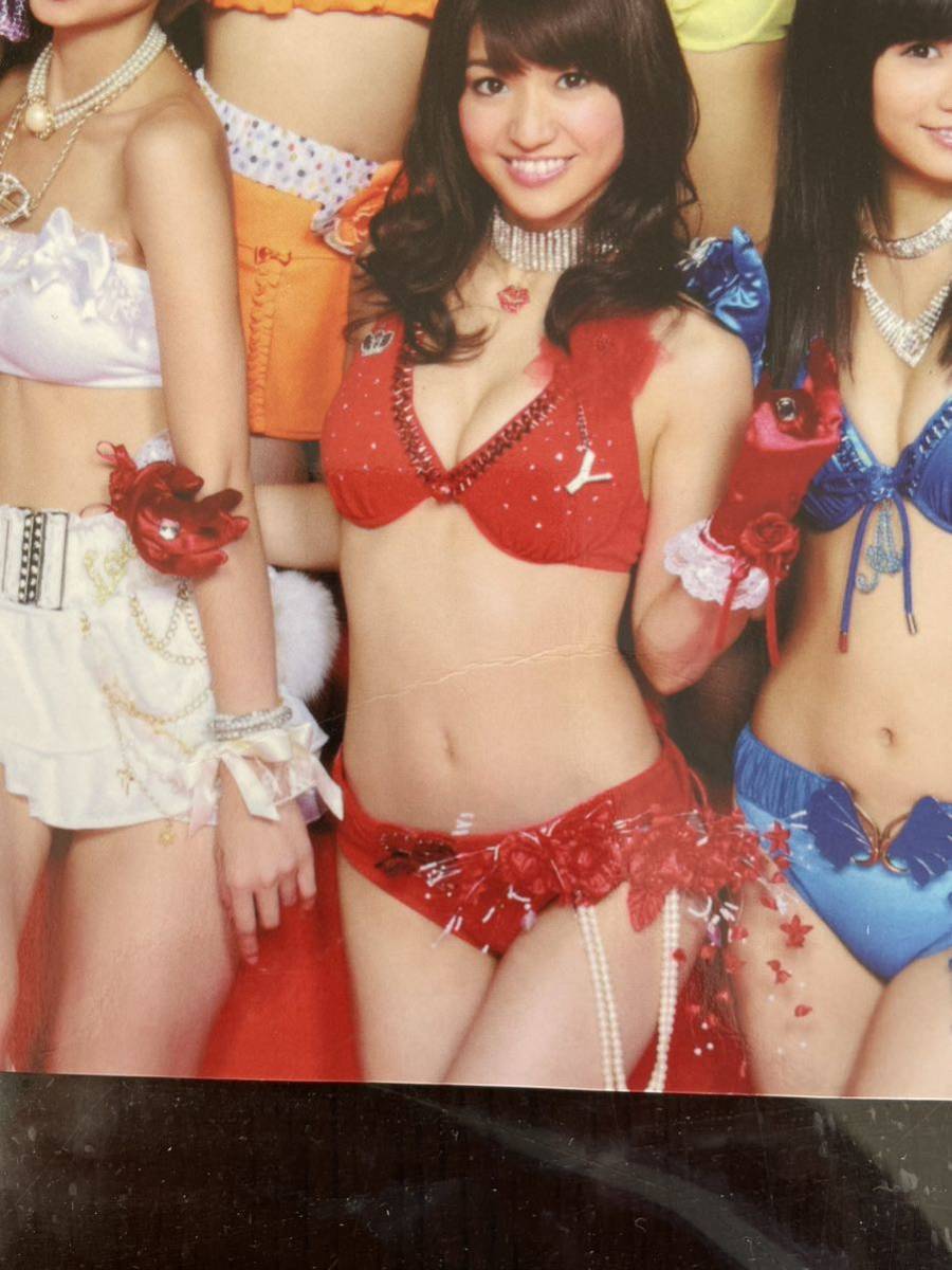 AKB48 B5紙下敷き 前田敦子 大島優子 板野友美 渡辺麻友 柏木由紀 小嶋 