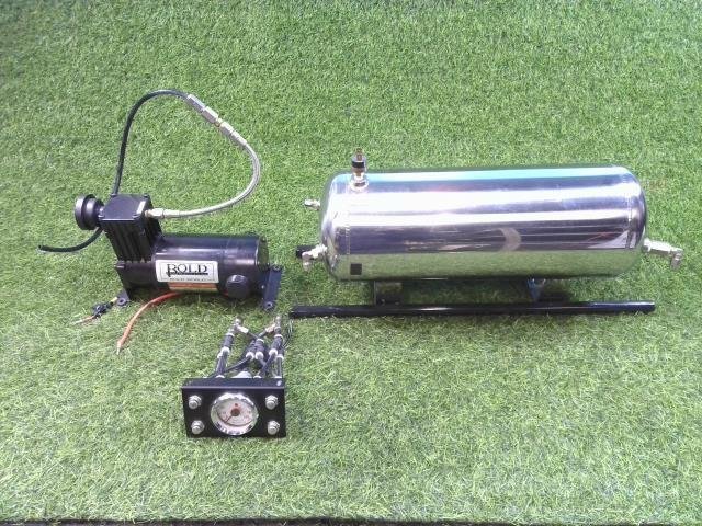 ボルドワールド　エアサスタンク　コンプレッサー エアサスタンク 電磁弁 コンプレッサー ボルドワールド エアサス