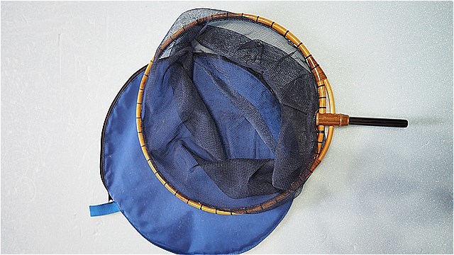 ★へら竹製加工枠 玉網 尺　未使用品