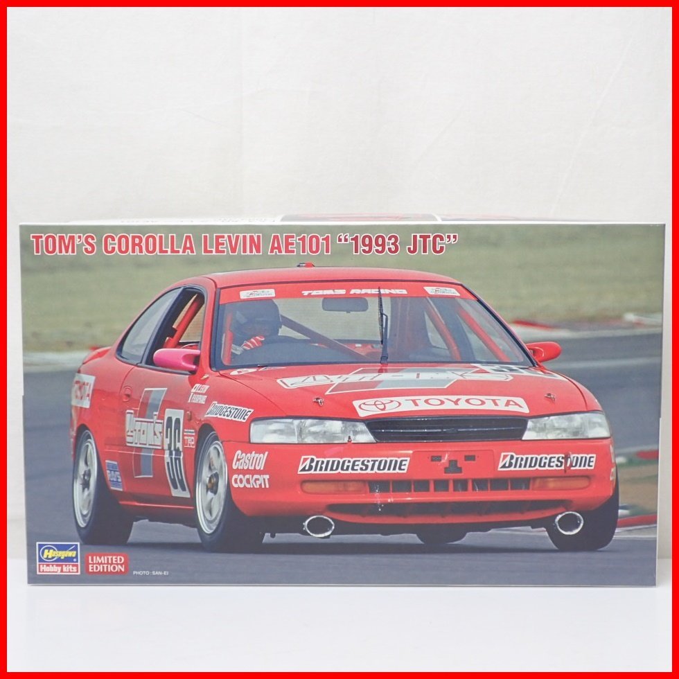 ☆未組立 ハセガワ 1/24プラモデル トムス カローラ レビン AE101