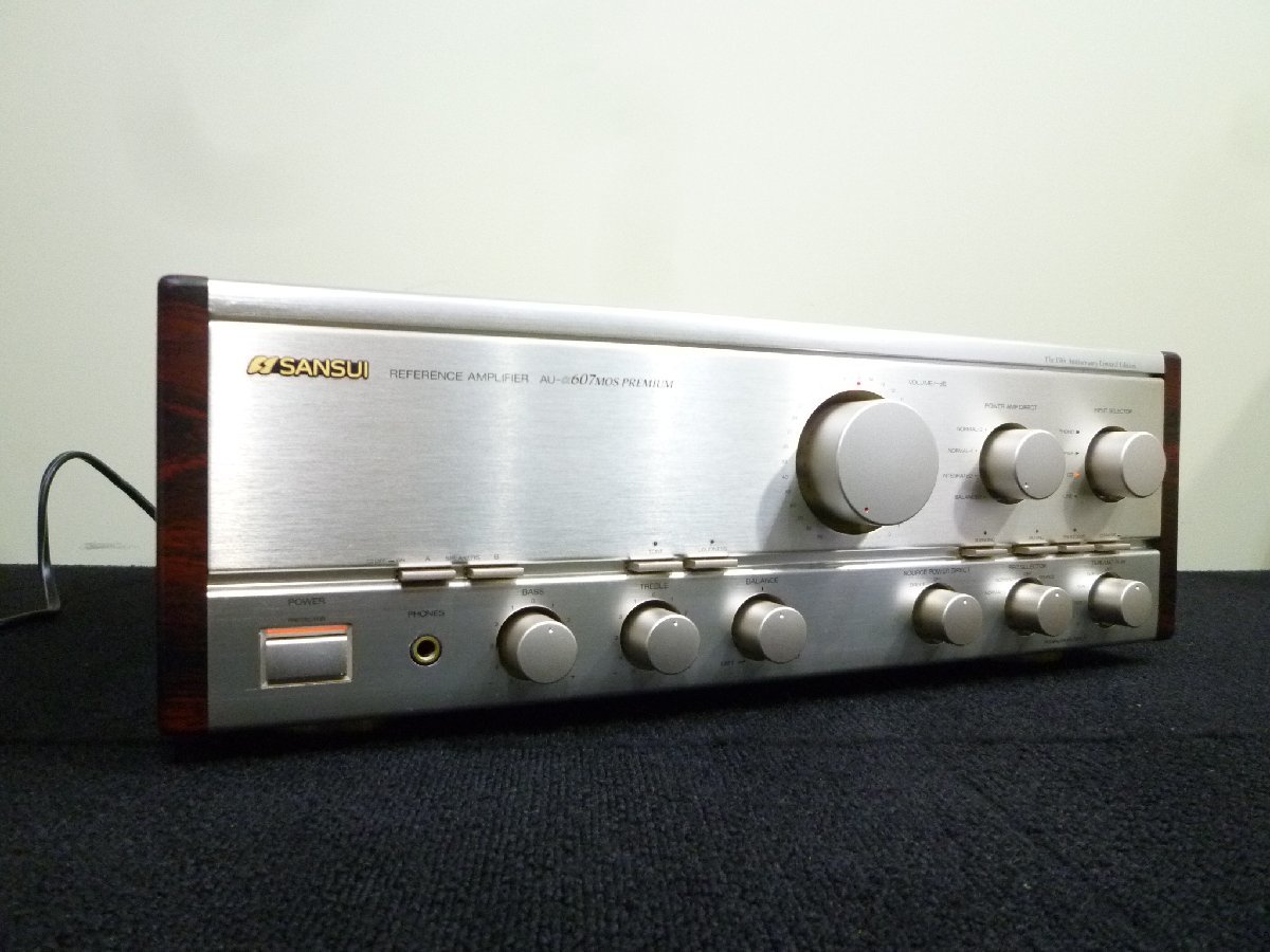 MOS SANSUI PREMIUM Premium Sansui AU-α607 - α 0 Specifications AU