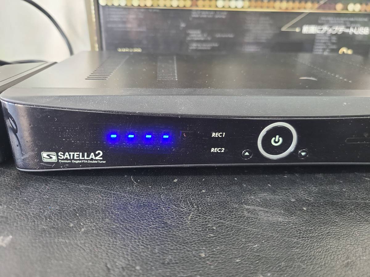 □2504□ SATELLA2 サテラ2 無料衛星放送FTA ダブルチューナー(CS  
