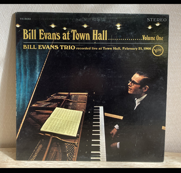 米 US盤&frasl;Van Gelder刻印 JAZZ LP&frasl;深溝 BILL EVANS At town hall volume
