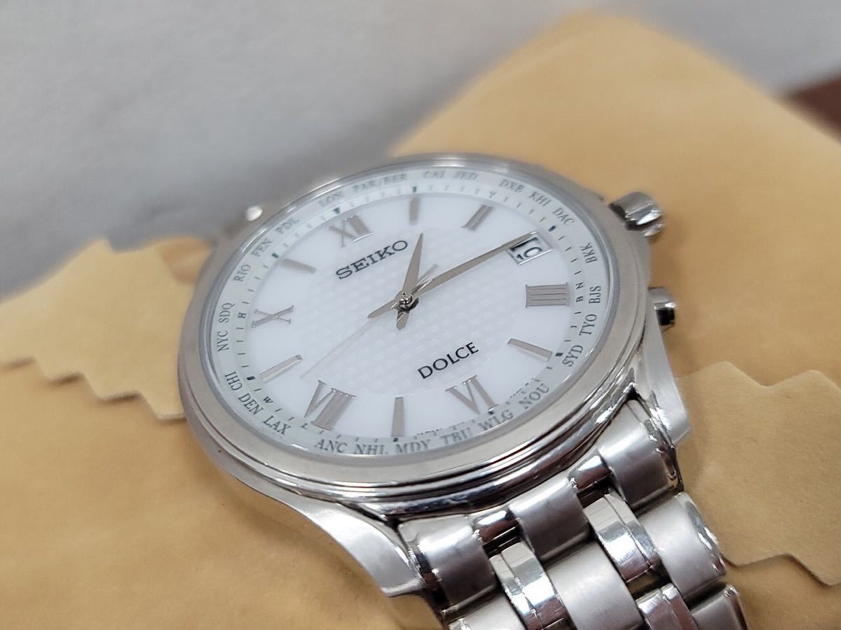 △SEIKO/セイコー DOLCE ドルチェ 腕時計 SADZ201 7B27-0AD0 ソーラー 