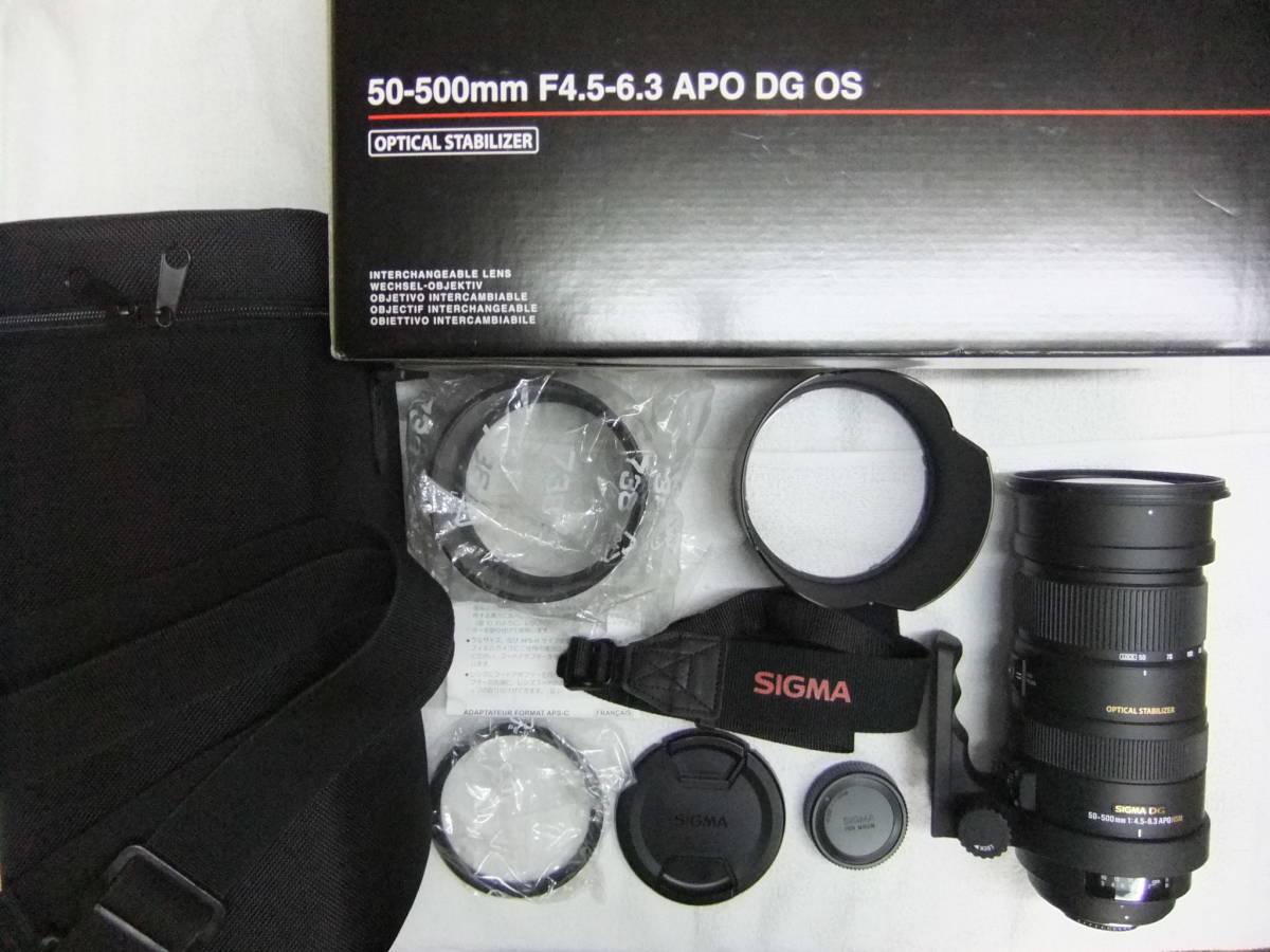 APO 50-500mm HSM SIGMA F4.5-6.3 DG OS F4-6.3 シグマ EX Sigma RF