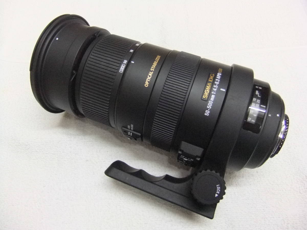 APO 50-500mm HSM SIGMA F4.5-6.3 DG OS F4-6.3 シグマ EX Sigma RF