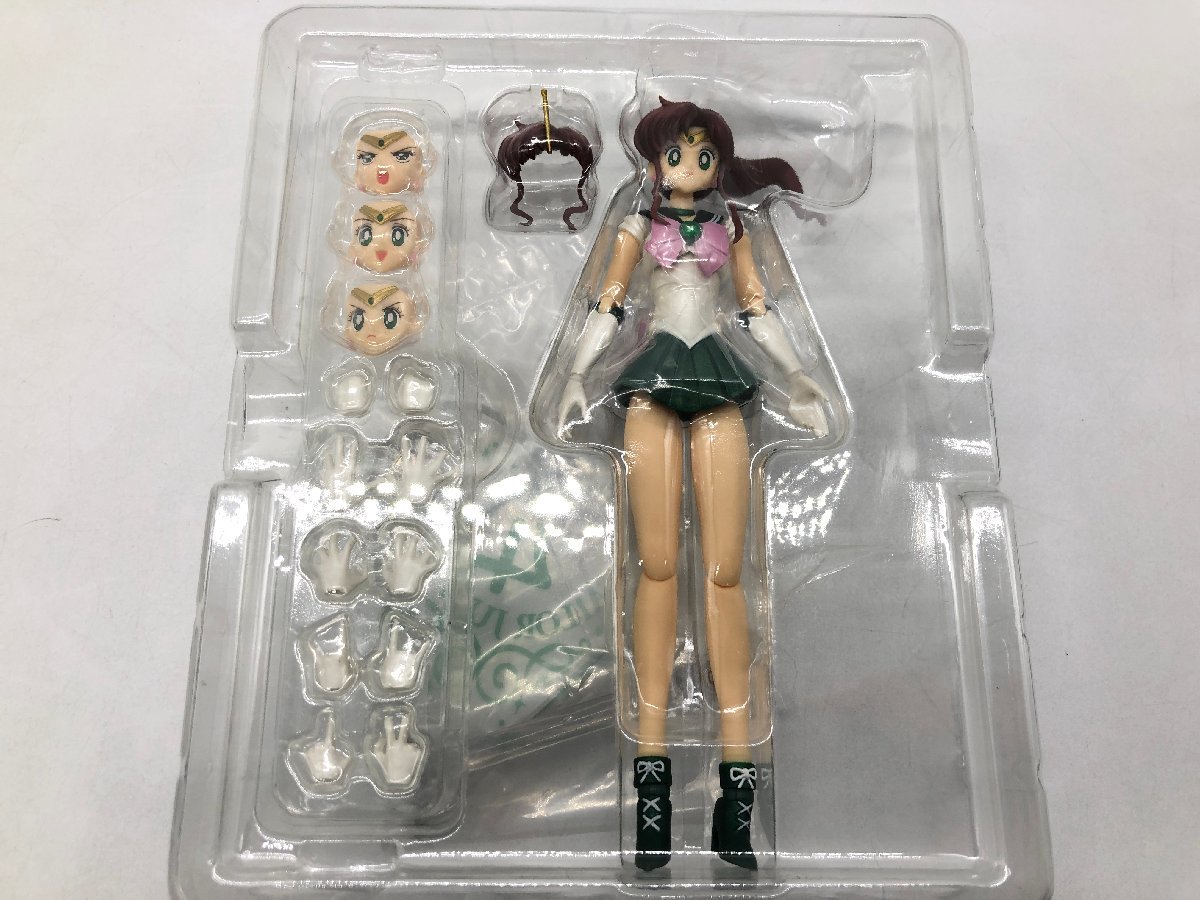 S.H.Figuarts セーラーサターン(未開封) セーラージュピター(開封済) フィギュアセット フィギュアーツ BANDAI[34-0119-O3]☆良品☆ セーラーサターン フィギュア Color