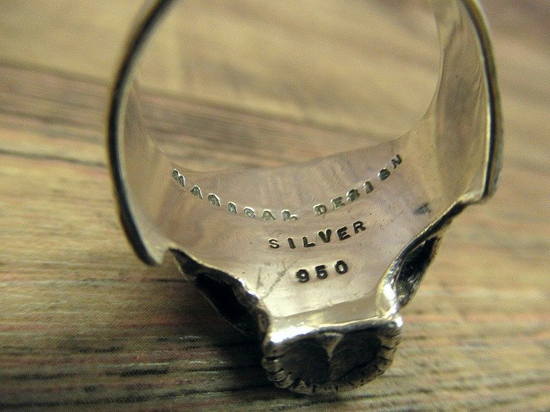 ◇ MAGICAL DESIGN マジカルデザイン Silver 950 LPS RING スカル