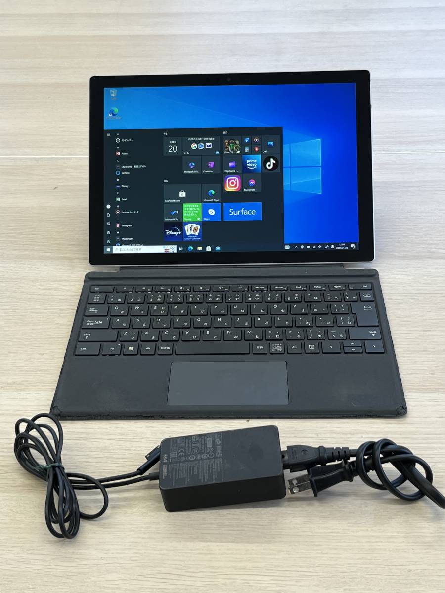 Microsoft Surface Pro5 Model:1807 CPU:i5-7300U 2.60GHz 実装RAM:8GB