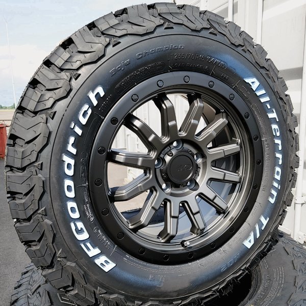 爆買い，安い 1台分限定 訳アリ特価 デリカD5 RAV4 CX5 16インチ タイヤホイールセット 235/70R16 BFグッドリッチ KO2 ホワイトレター(ラジアルタイヤ)｜売買されたオークション情報、yahooの商品情報をアーカイブ 5穴