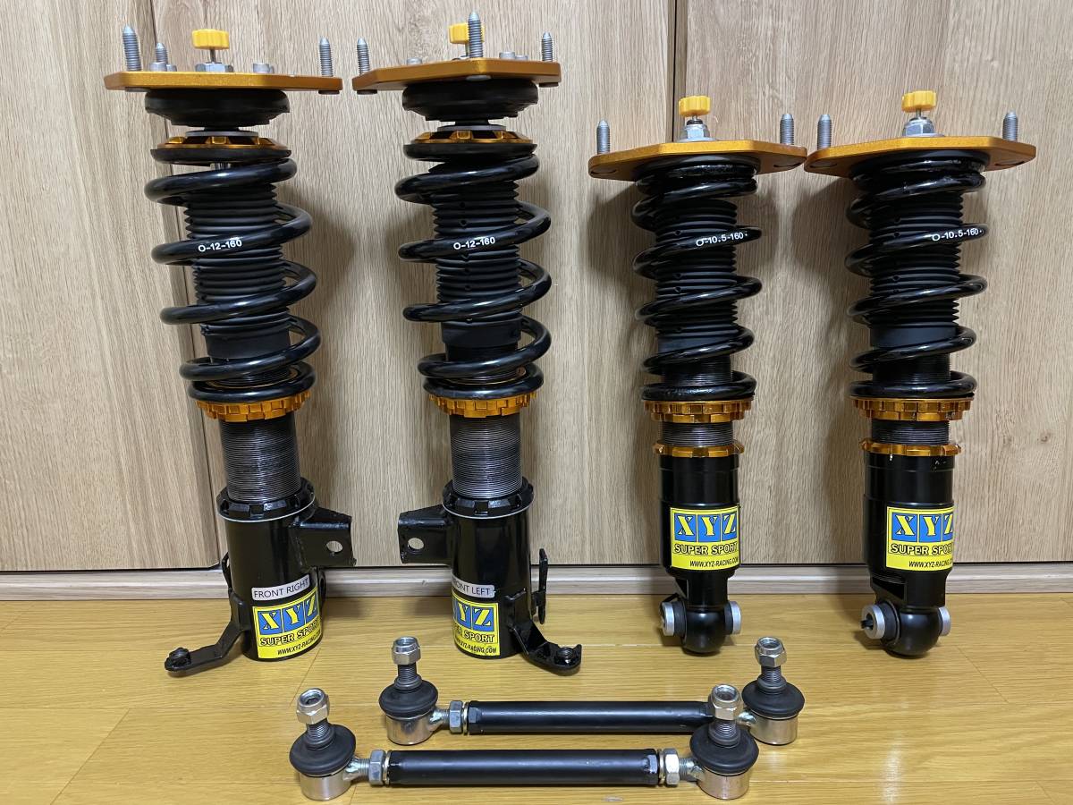 美品 トヨタ 86 / スバル BRZ ZN6/ZC6 XYZ SUPER SPORT 全長式車高調 調整式スタビリンク付き！！