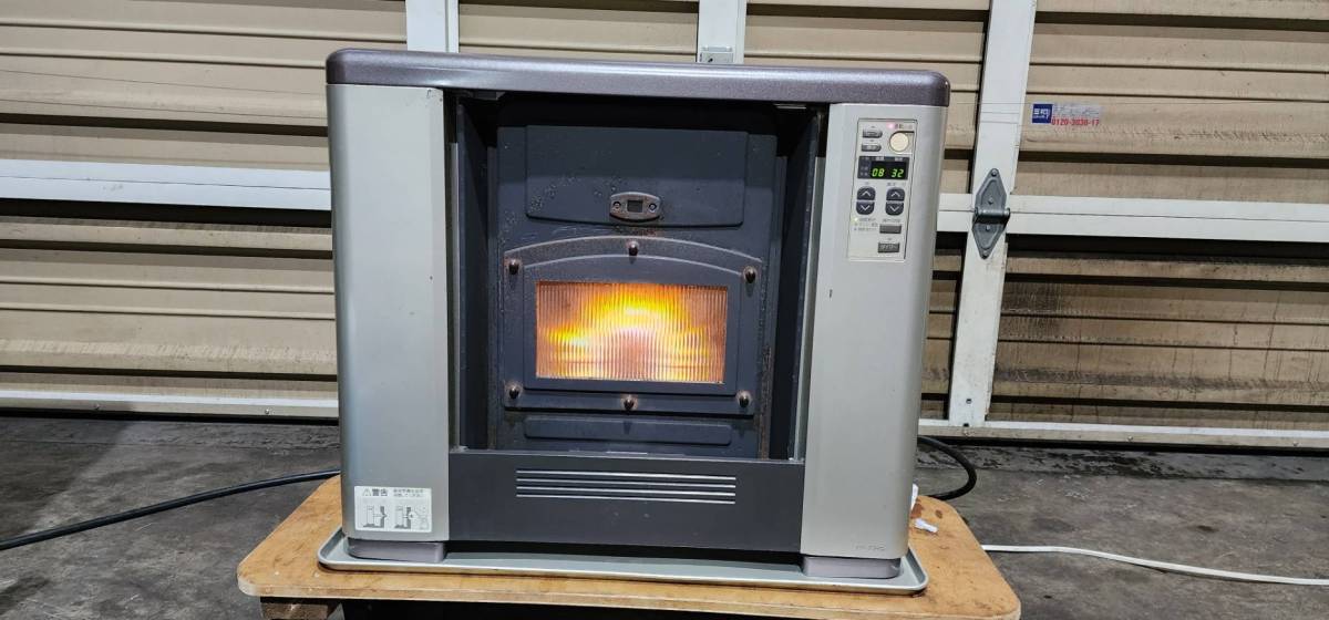 札幌発 サンデン FFストーブ FF-70RG 2000年製 燃焼確認済み(石油 