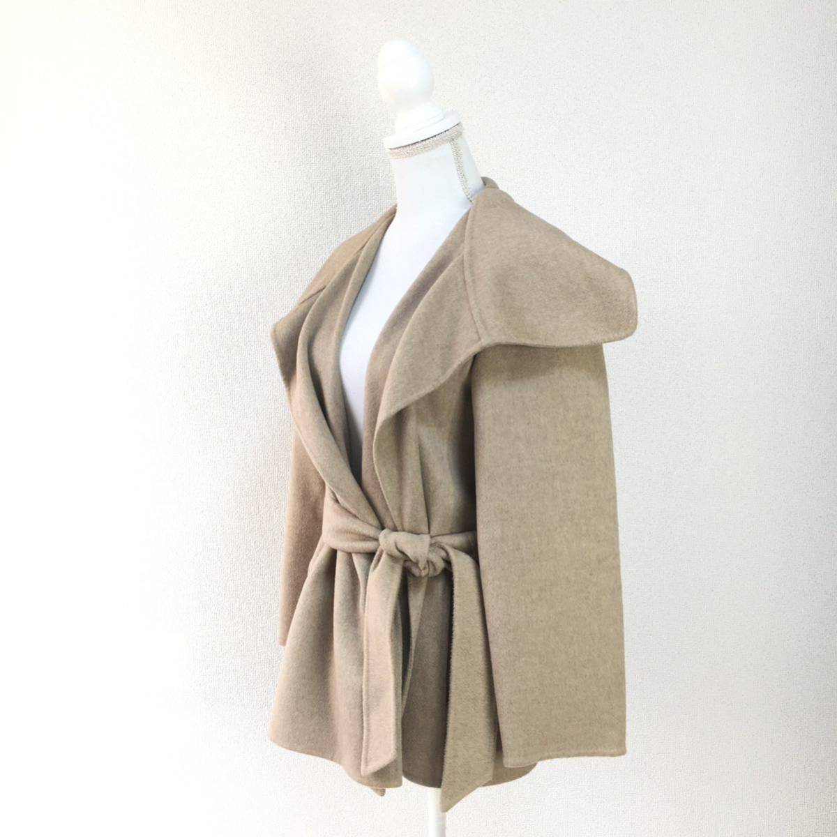 美品 白タグ MaxMara マックスマーラ カシミヤ100% コート 送料無料