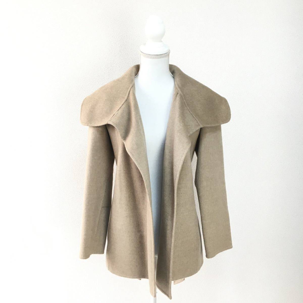 美品 白タグ MaxMara マックスマーラ カシミヤ100% コート 送料無料