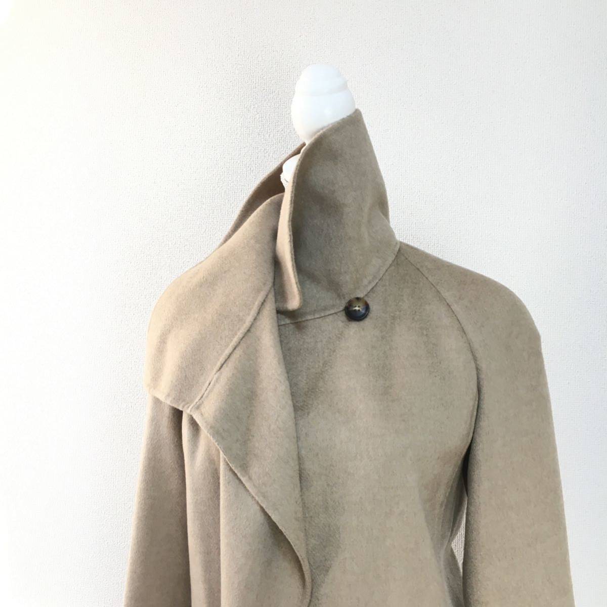 美品 白タグ MaxMara マックスマーラ カシミヤ100% コート 送料無料