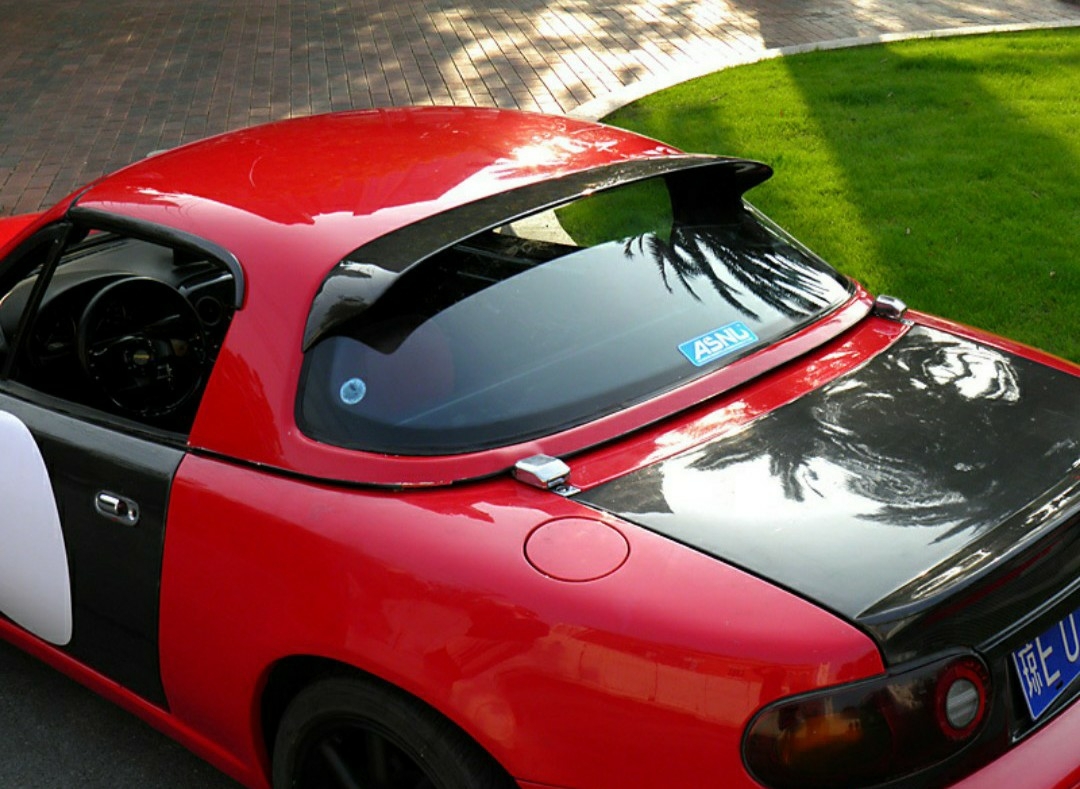 NA NB ロードスター用 ハードトップ ルーフスポイラー 【手渡し歓迎】