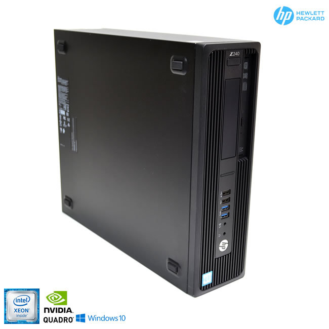 中古ワークステーション HP Z240 SFF WorkStation Xeon E3-1270 v5