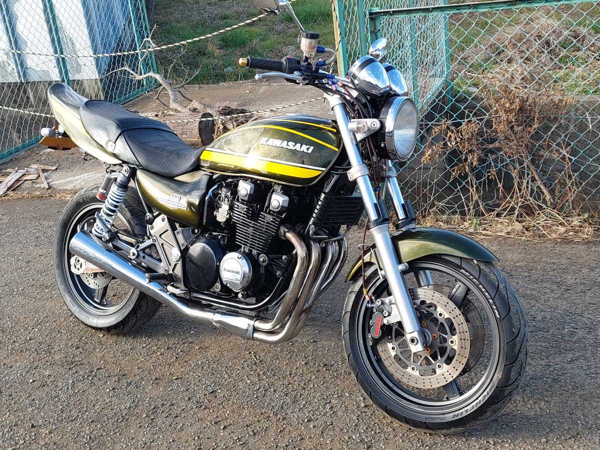 カワサキ ゼファー400カイ ゼファーX ZR400C 実動 セルモーター